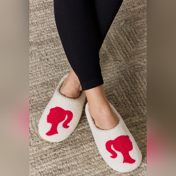 Melody Barbie Graphic Cozy Warm Slippers - Picture 2 of 3